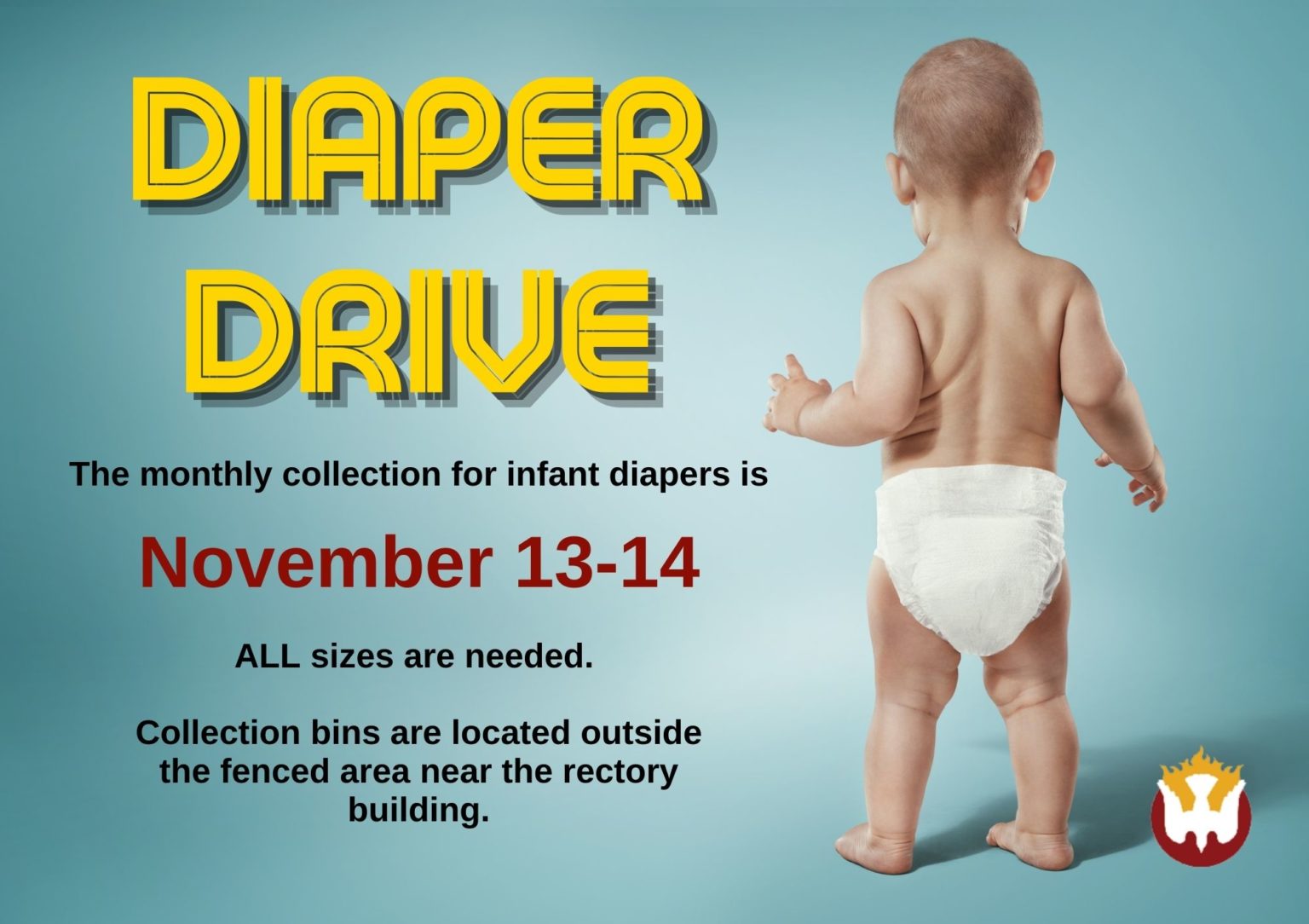 DiaperDriveCanva Holy Spirit Parish